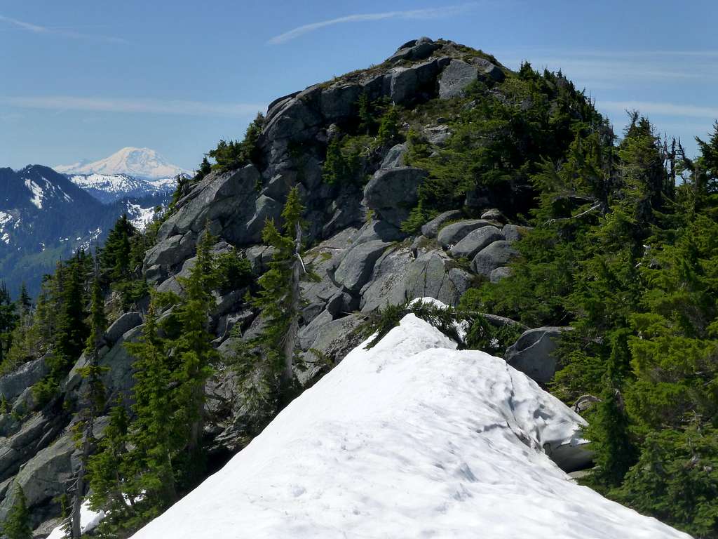 Ulalach Peak summit from north