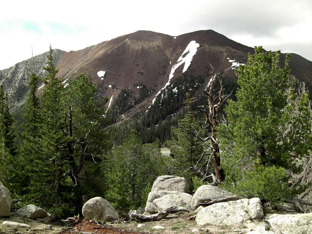 Red Mountain from High Meadow. 