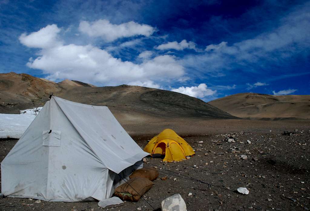 Campsite at Kyurchu