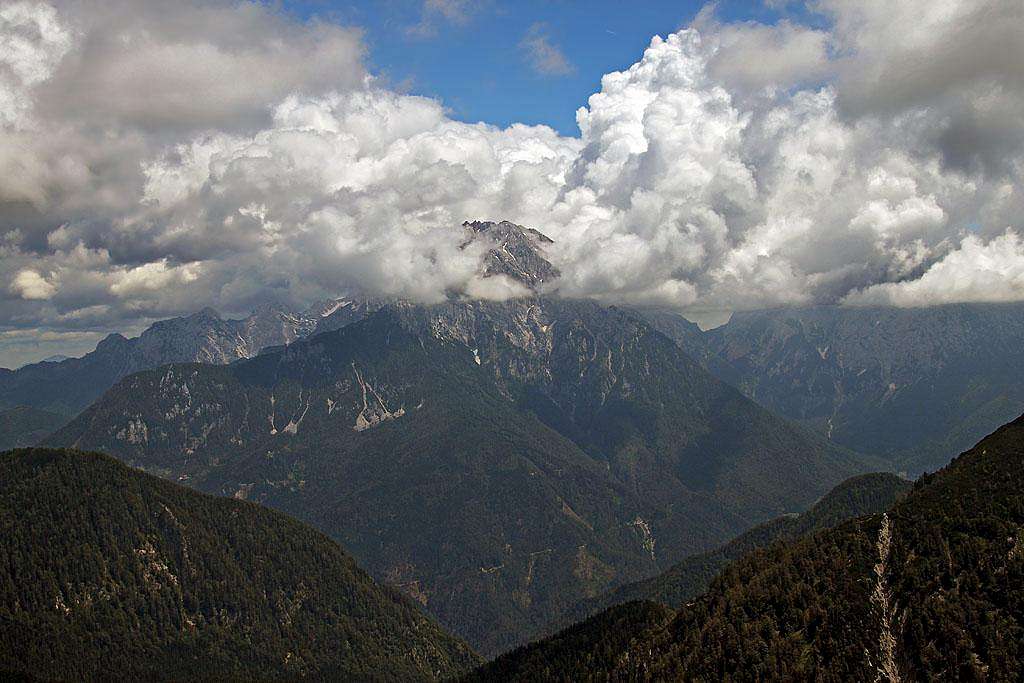 Kocna from the N ridge of Storzic