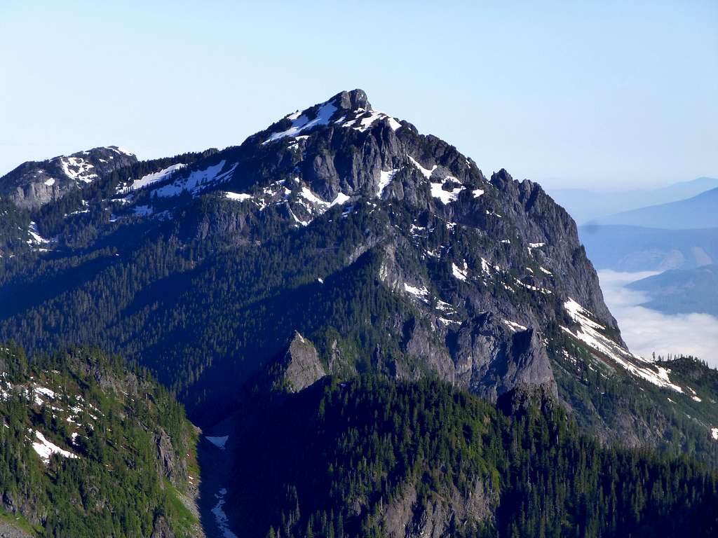 Mount Index from Red Mountain Bechmark