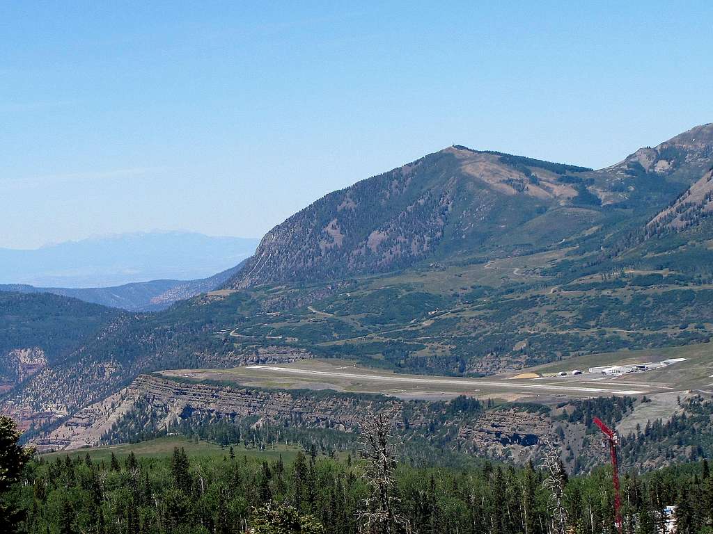 Whipple Mountain and Telluride Airport