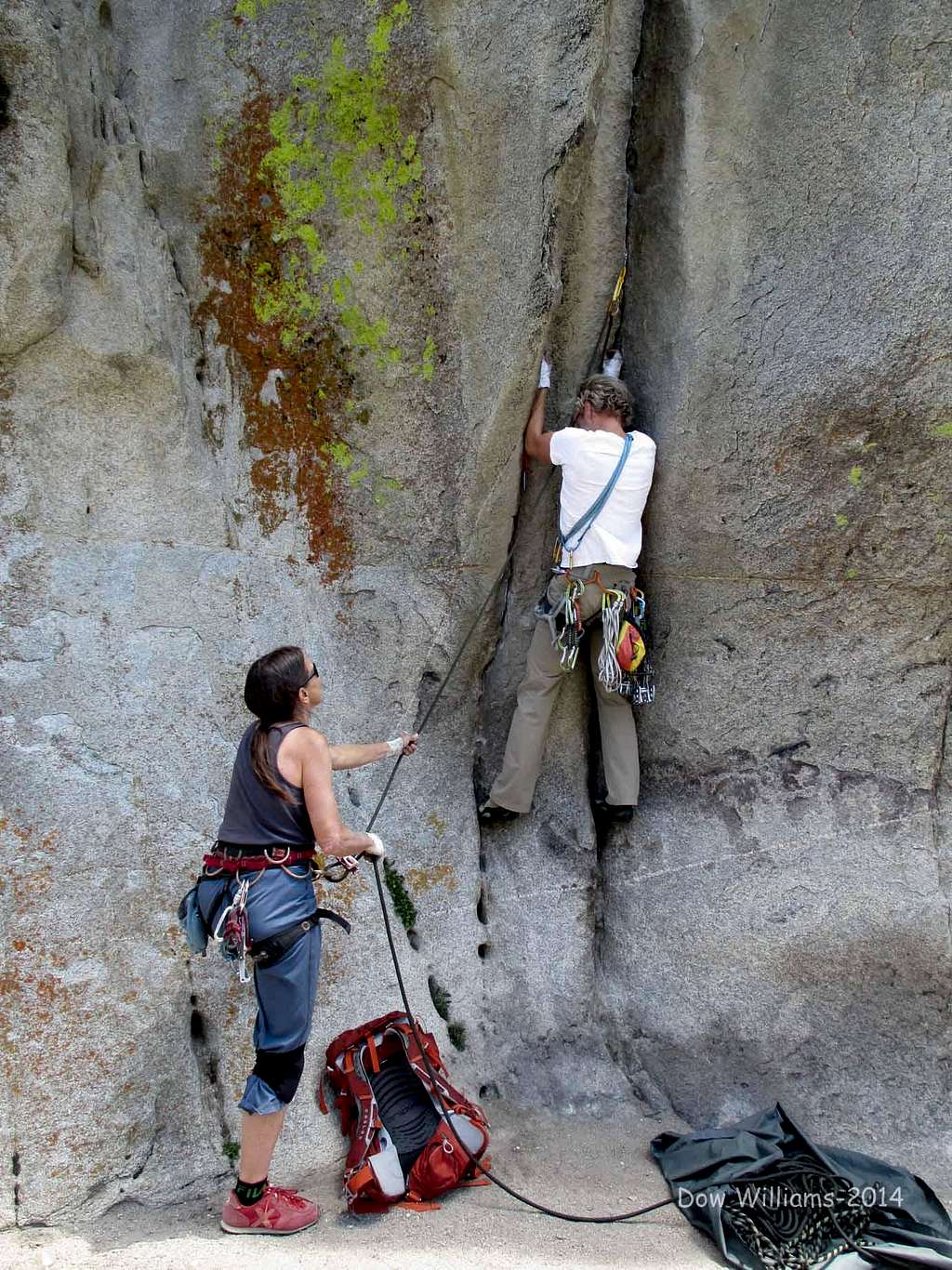 Double Cracks, 5.10a