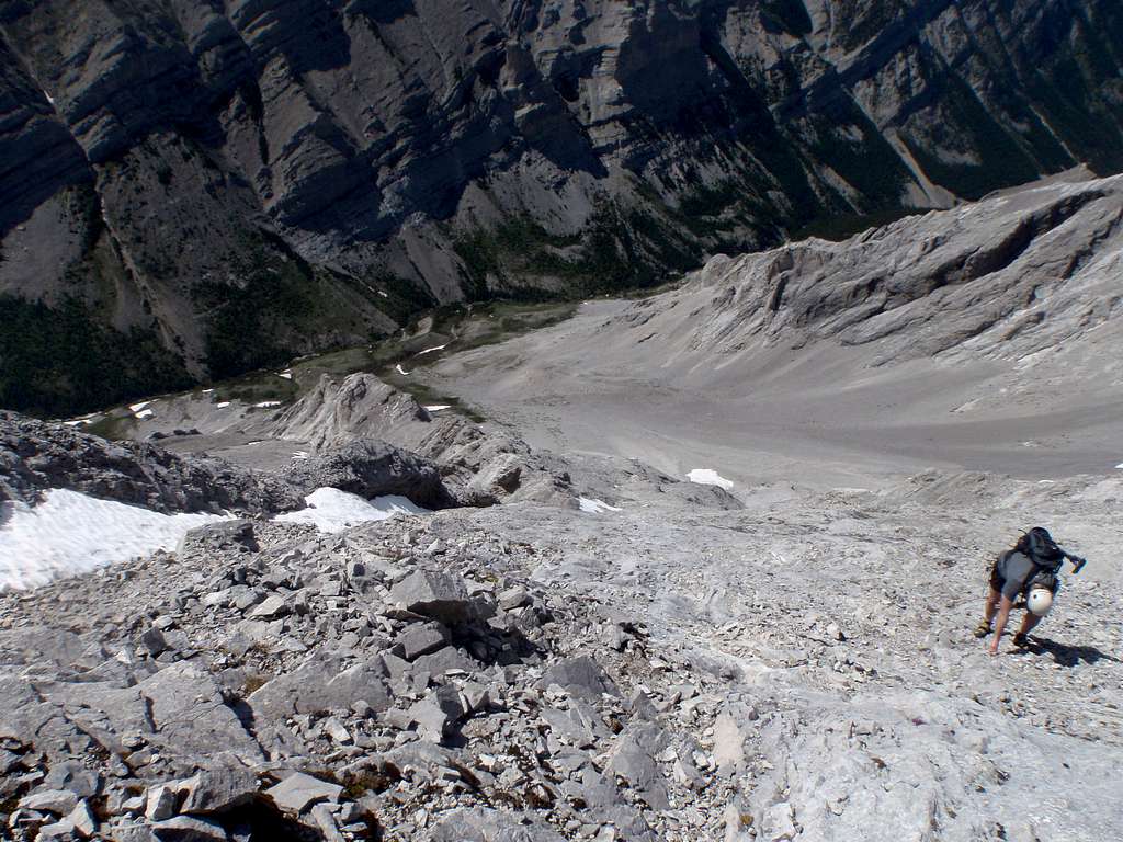 Upper West Face of Rocky Peak
