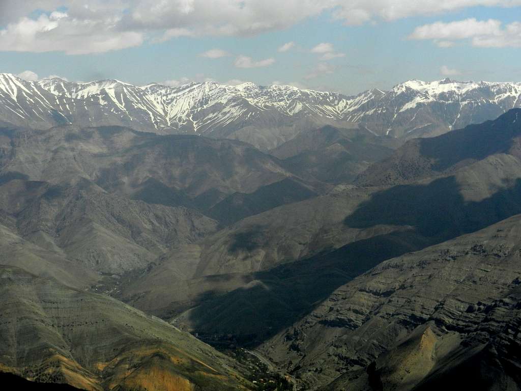 Varzab, Janestoon peaks and Kharsang peaks