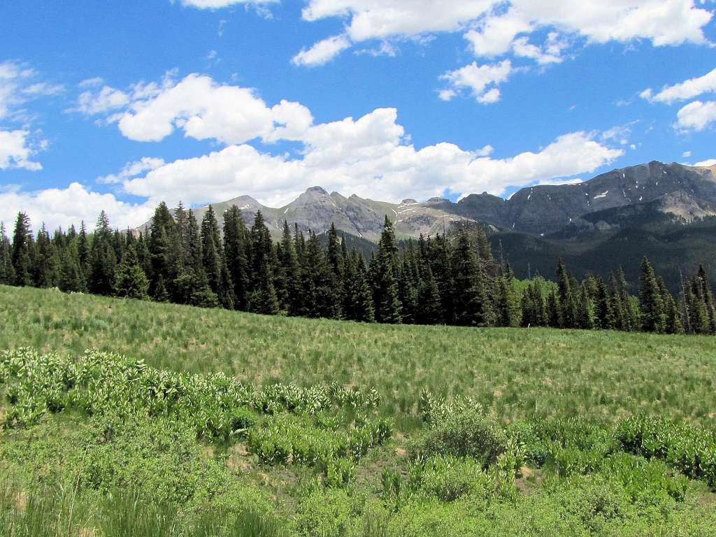 Yellow Mountain, southwest face