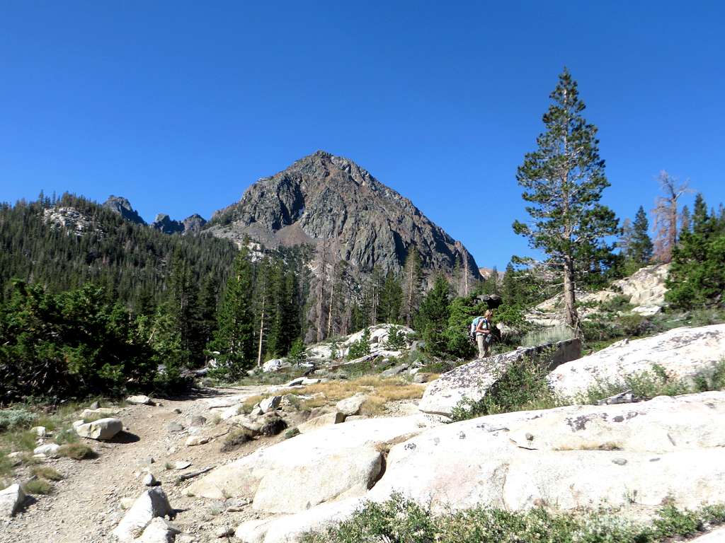 Gabbro Peak from the Green Creek Trail