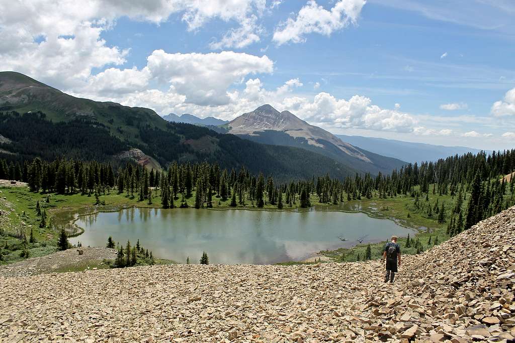 The Lake below Grizzly Peak B