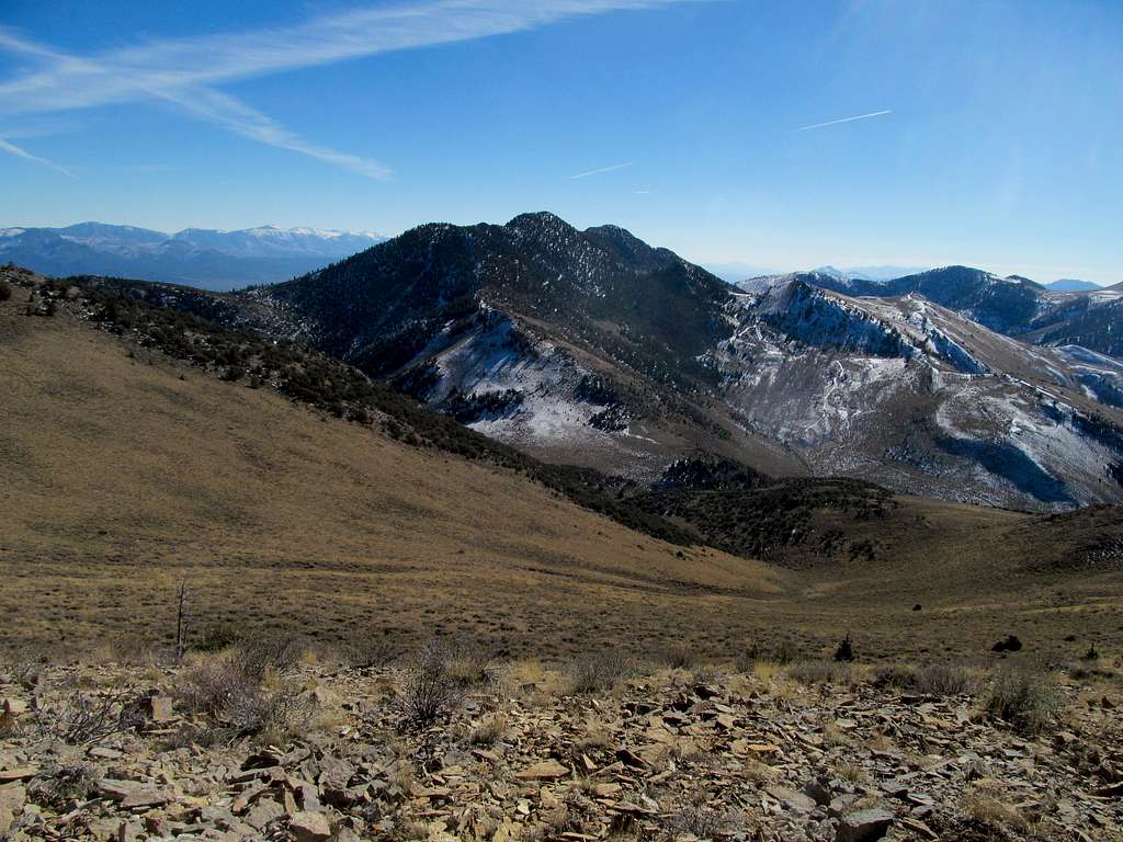 peak to the south of Telegraph