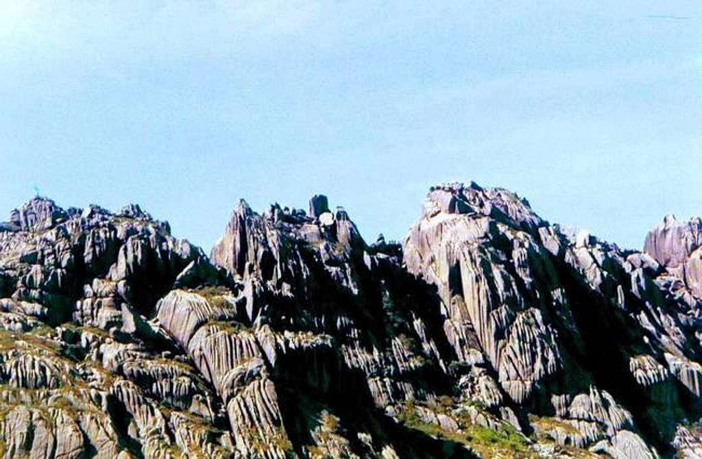 The zoom of the summit.