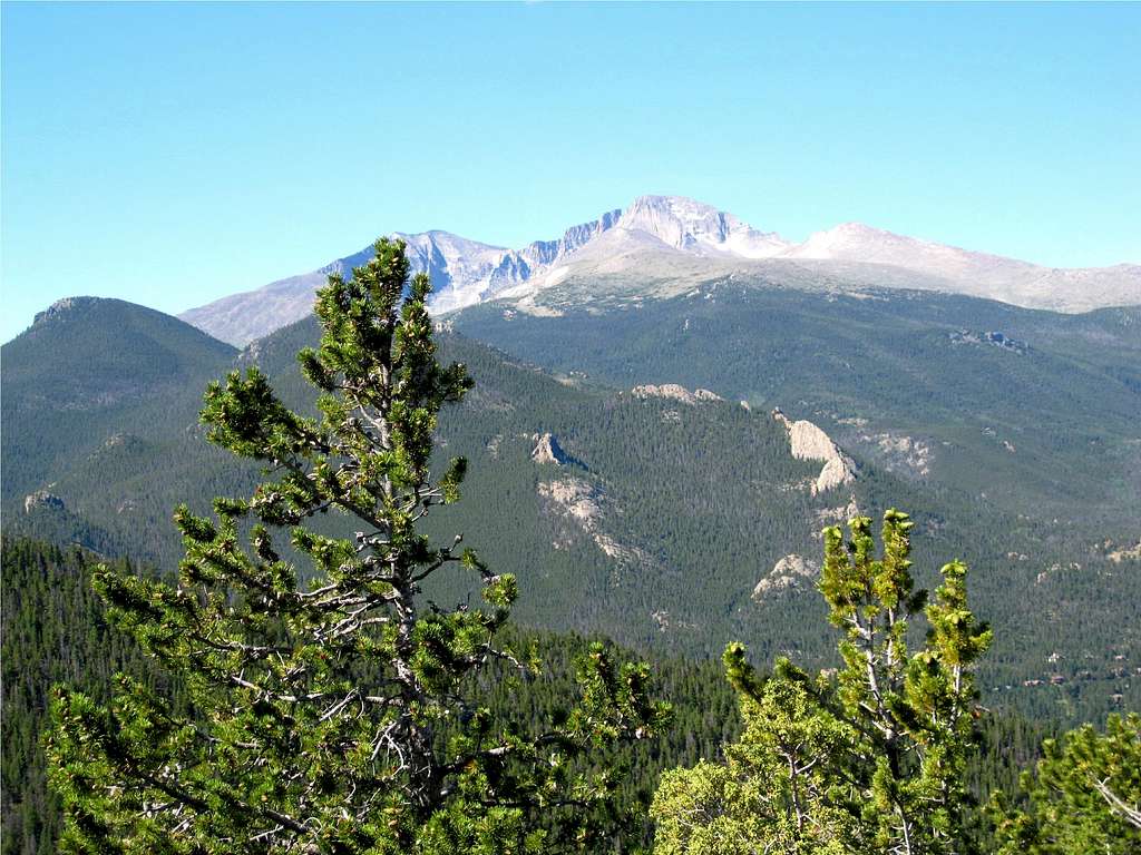 Longs Peak from Gianttrack