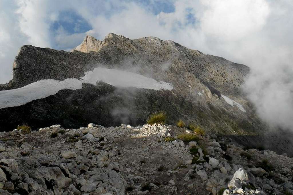 Descend route (normal route Mt. Camicia)