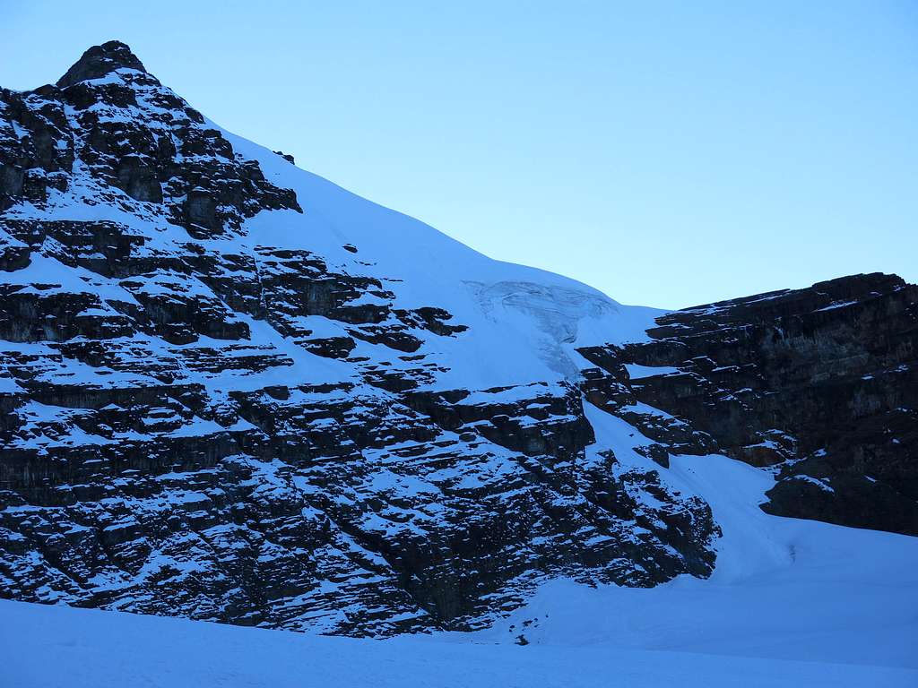 The south west face & south east ridge