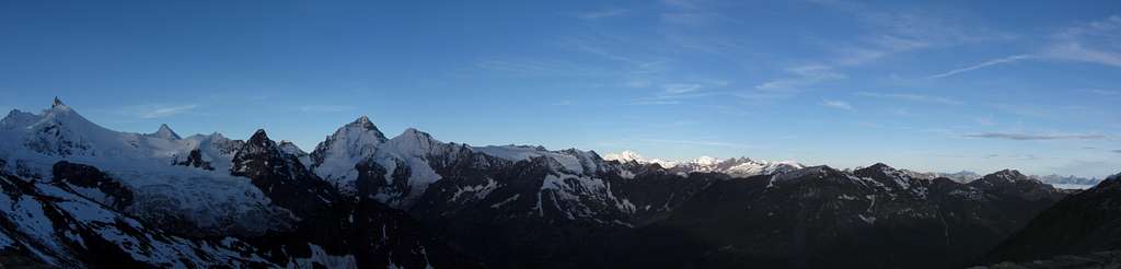 Zinalrothorn, Ober Gabelhorn,...