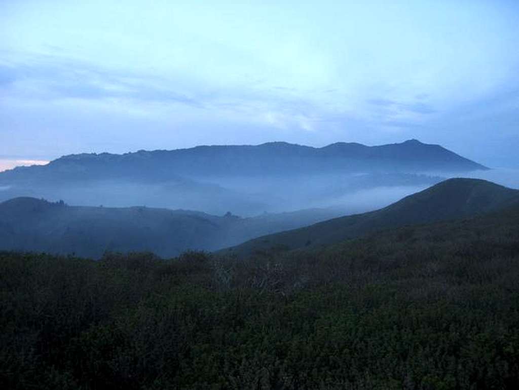 Mt. Tam in the gloaming from...