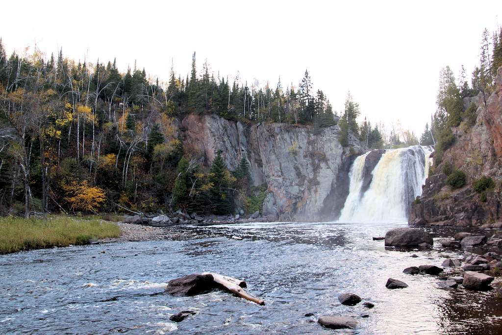 High Falls on the Baptism River