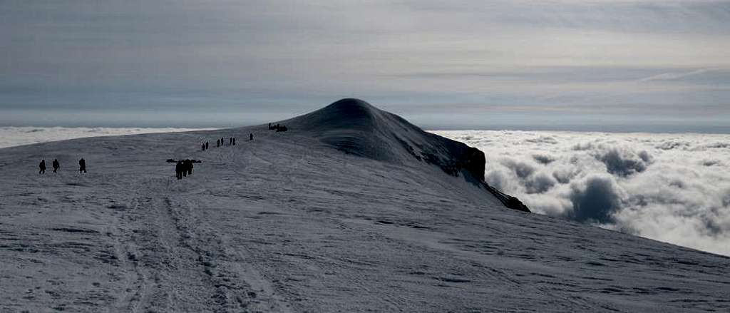 Grant Peak, the true summit of Mount Baker