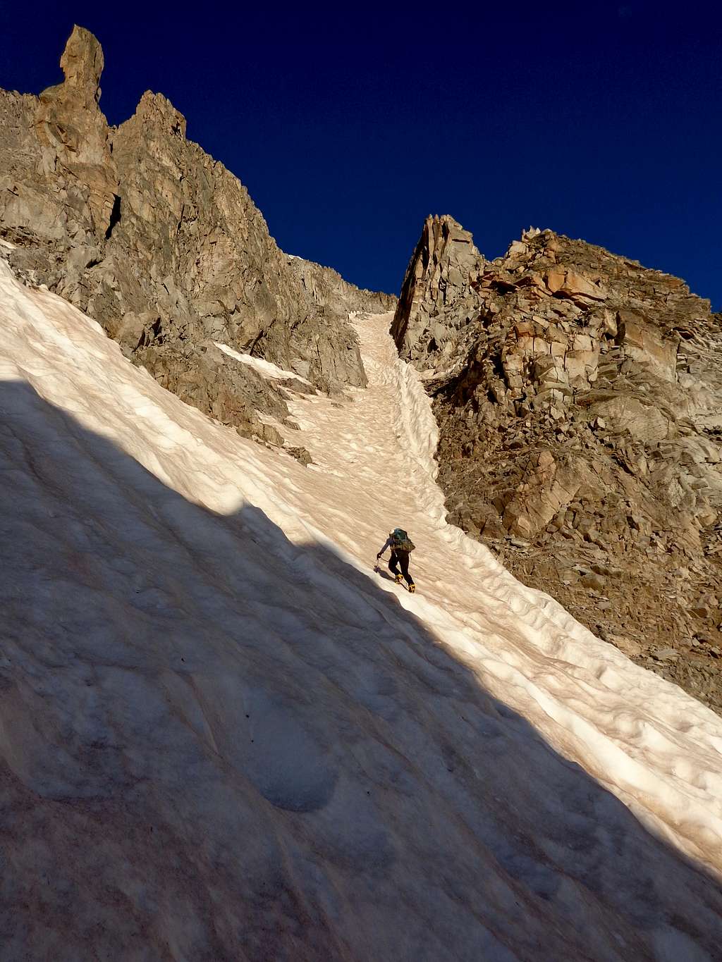 X Couloir middle section