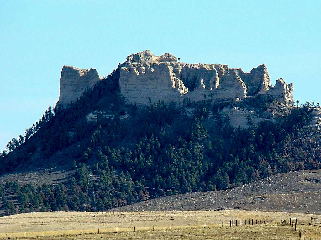 Crow Butte after the fire