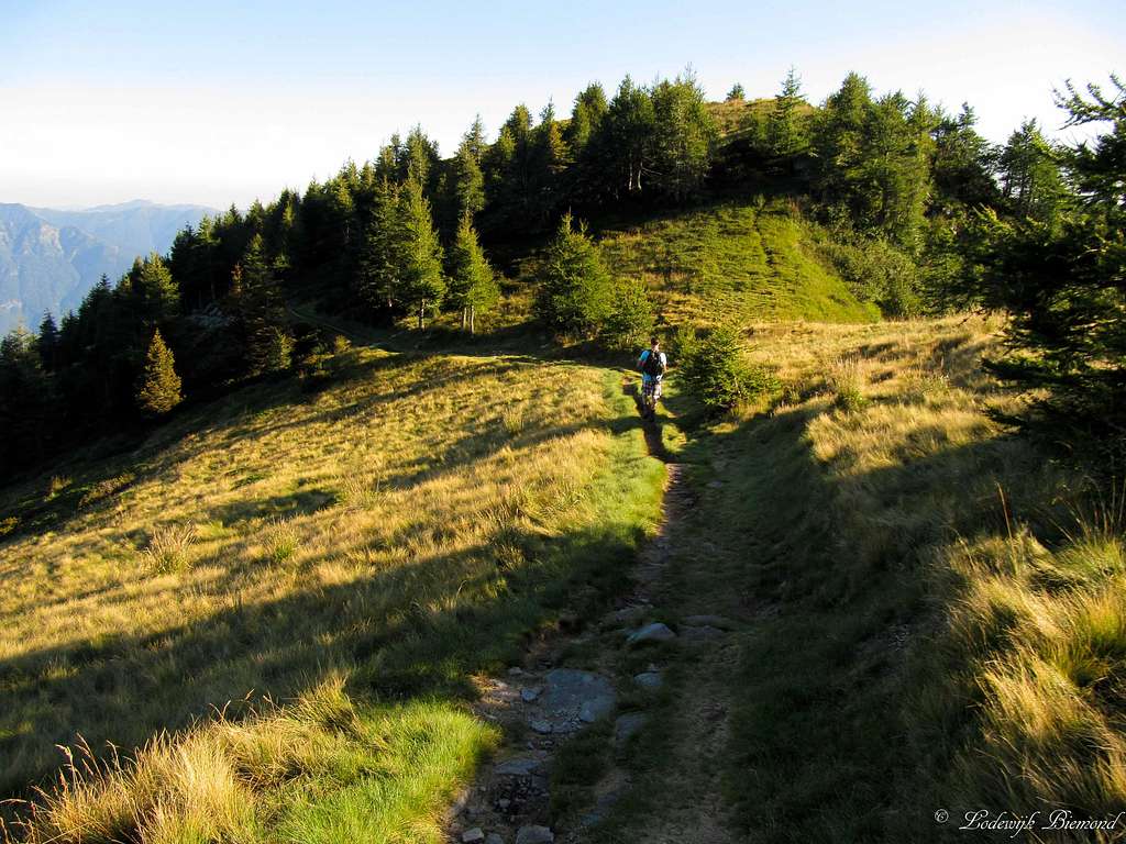 Trail close to Capanna Albagno