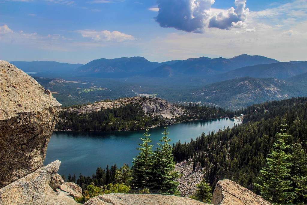 Echo Lake and the Carson Range