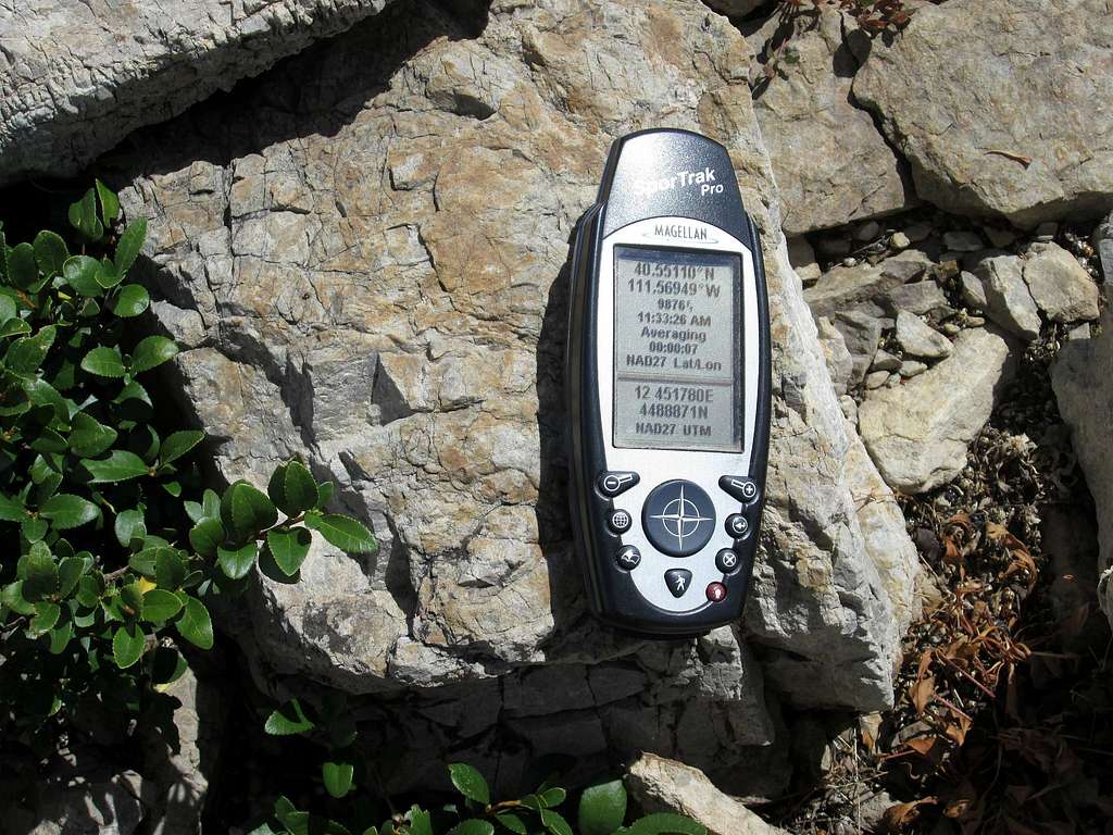 My GPS on the summit