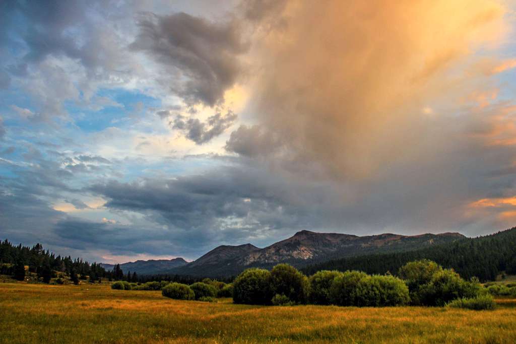 Clearing storm over Hope Valley