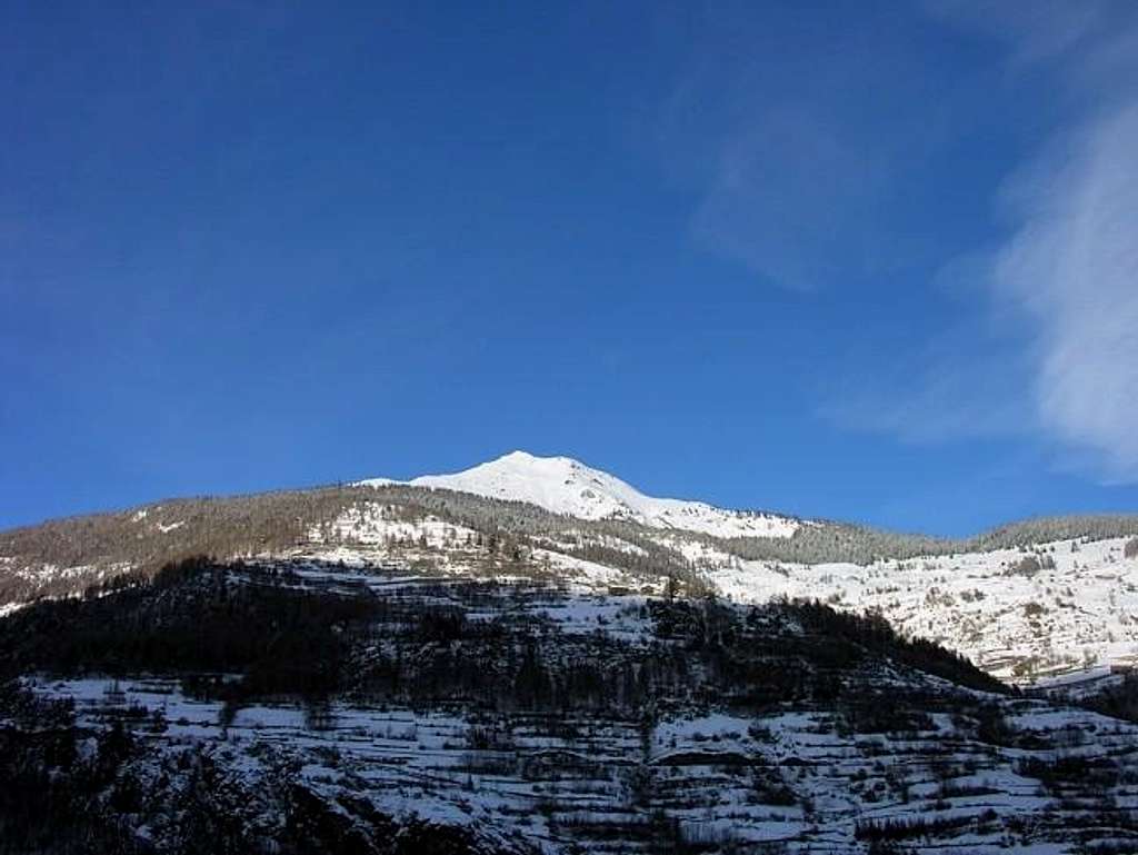 Il monte Saron (2681 m.)...