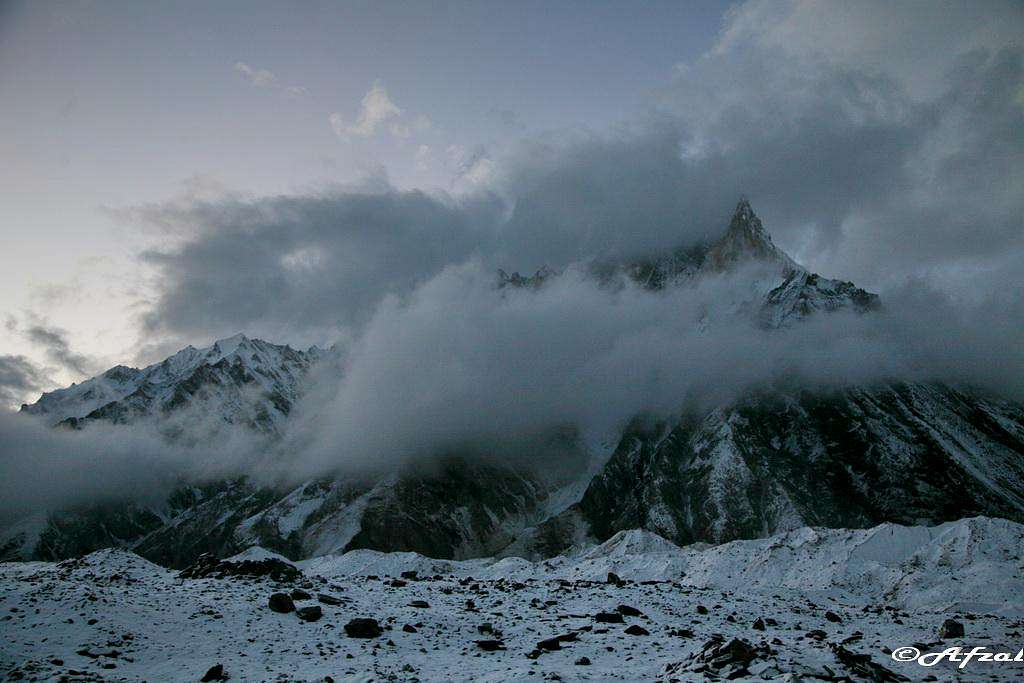Mitre Peak (6025 m), Karakoram Range, Pakistan