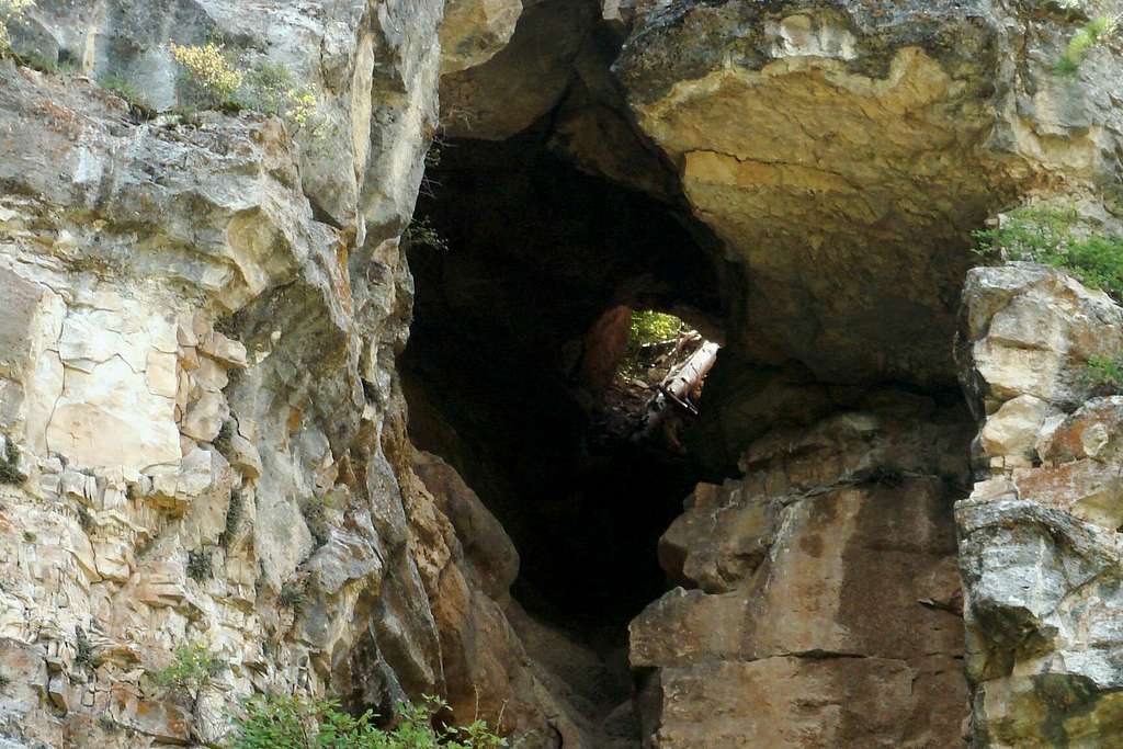 Short Open Cave