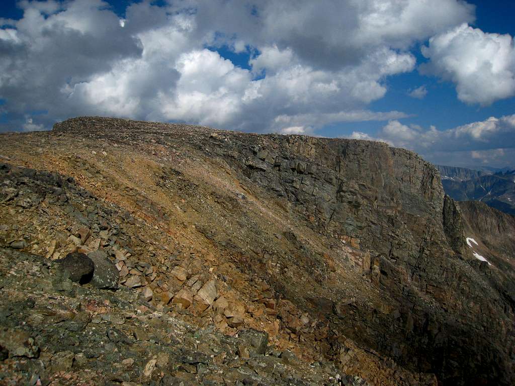 Cairn Mountain summit plateau