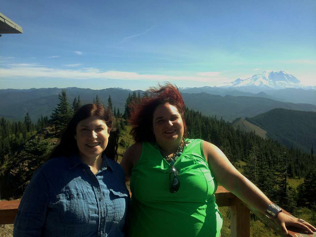 Me and Sherrie on Kelly Butte