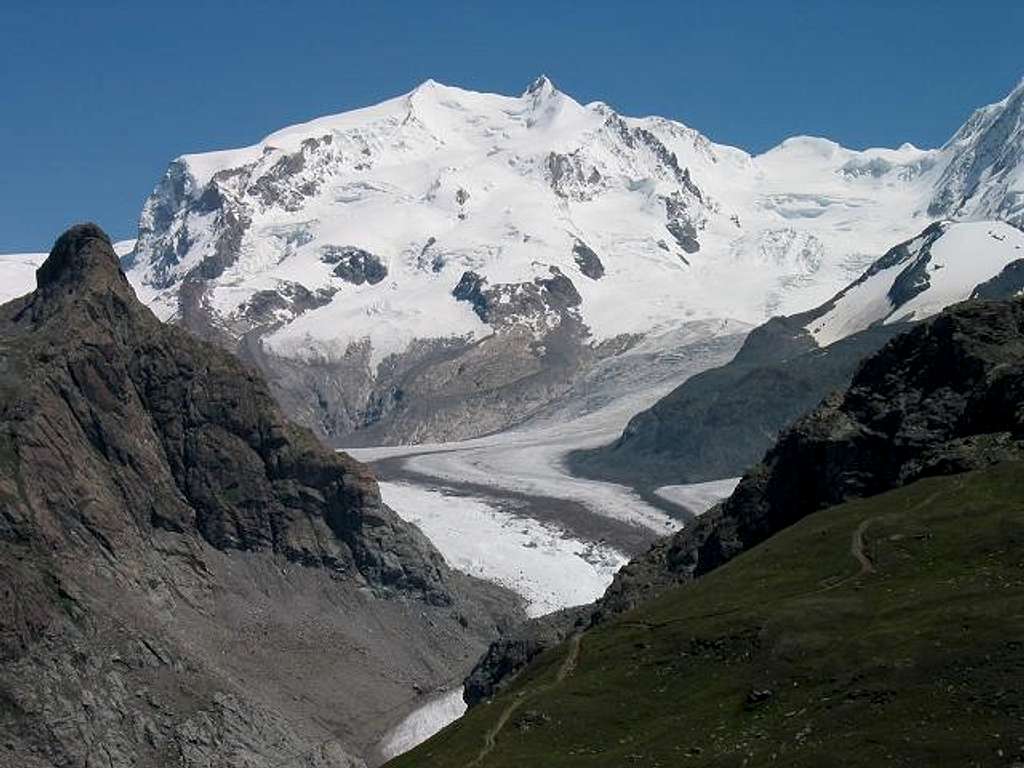 Monte Rosa massif seen from...