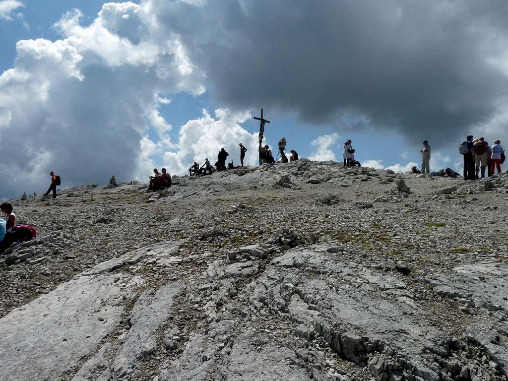 Summit of Piccolo Lagazuoi