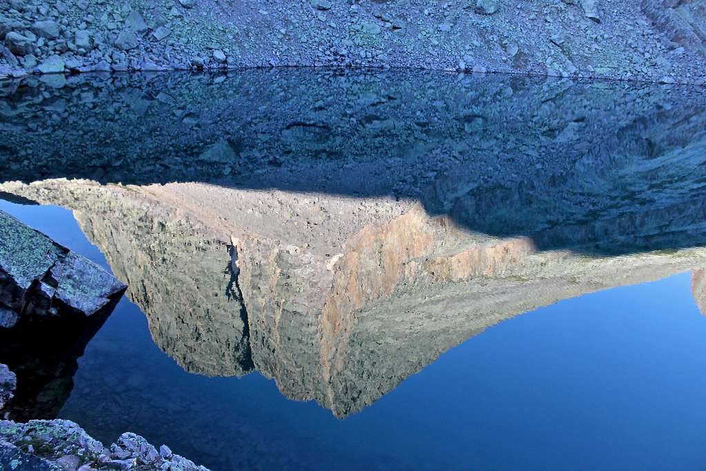 Reflection in Vestal Lake