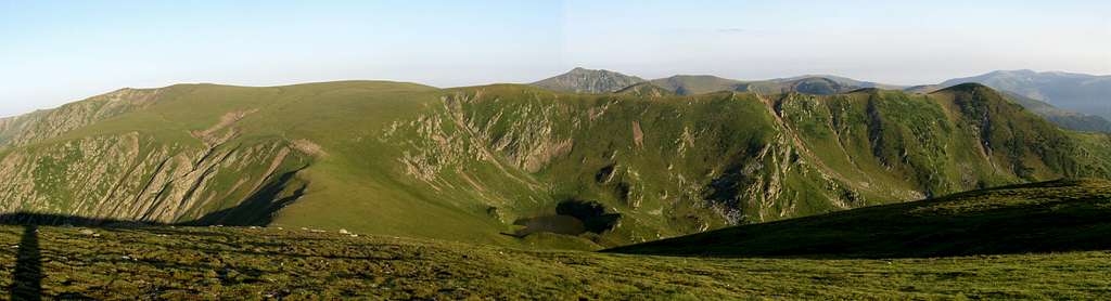 Central part of the Godeanu Mountains