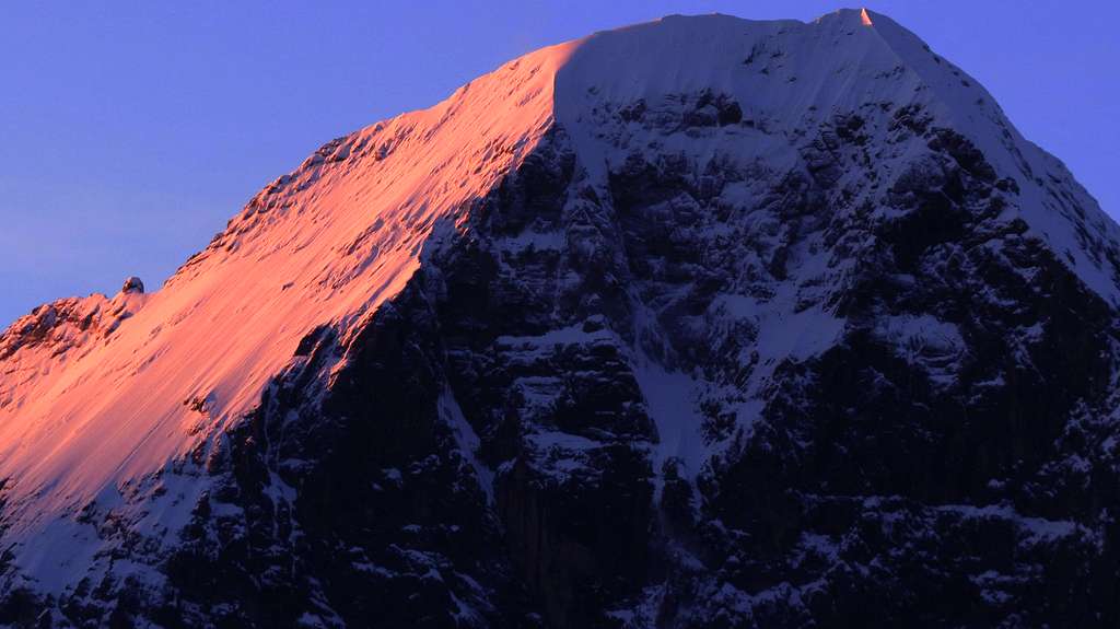 Eiger at sunrise
