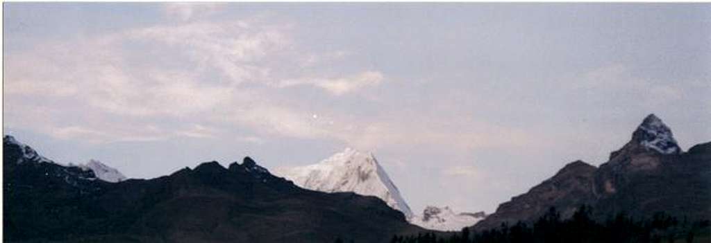 North west face from Huaraz