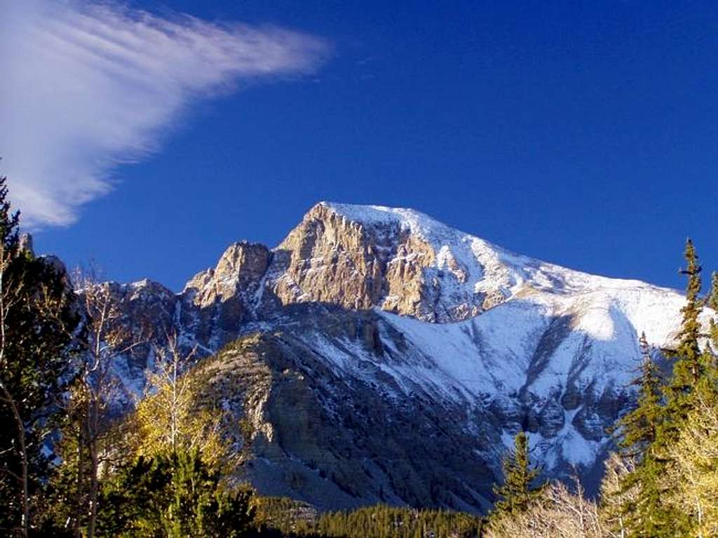 Wheeler Peak taken from the...