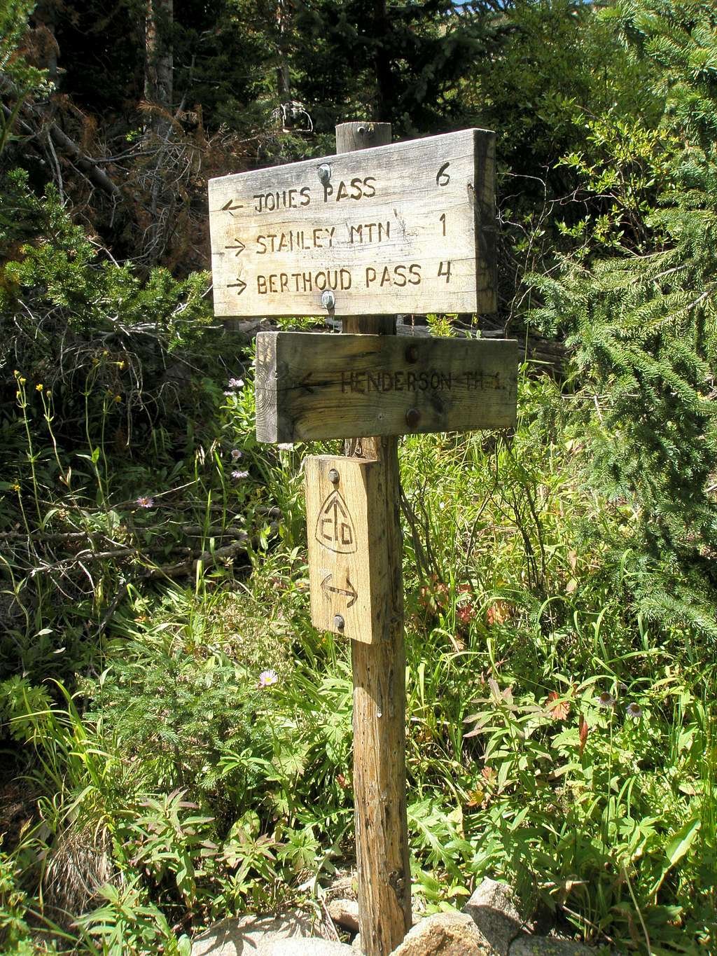 Henderson/Continental Divide Trail Junction
