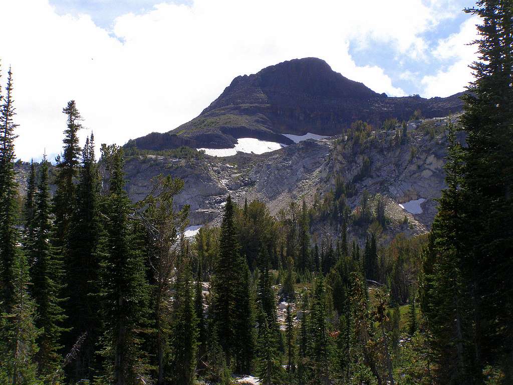 Summit from the north