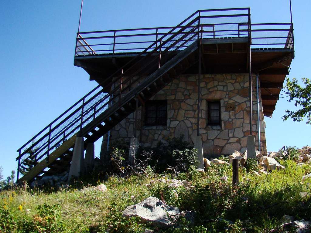 Terry Peak Summit Observation Deck