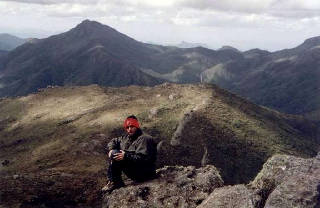 Me at Pedra Furada Peak (...