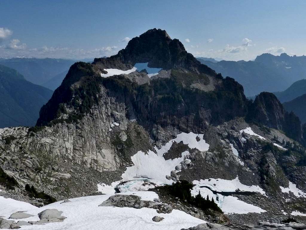 Sperry Peak from the Vesper Sperry Saddle