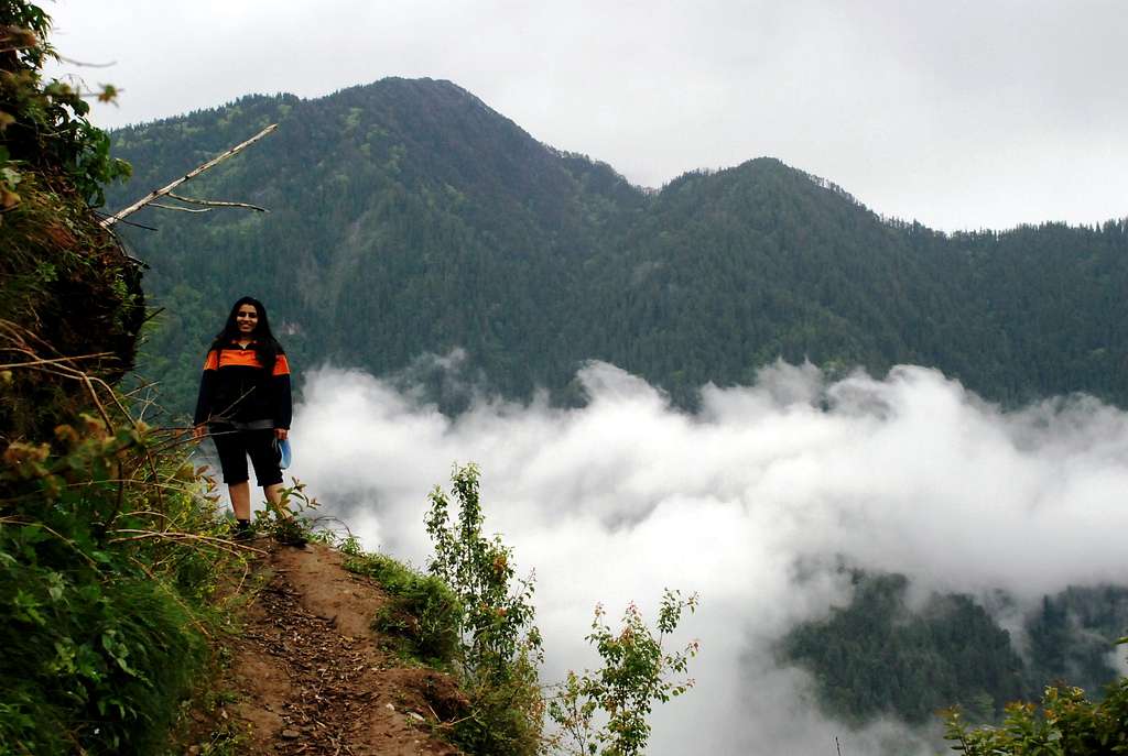 Manasi on the trail