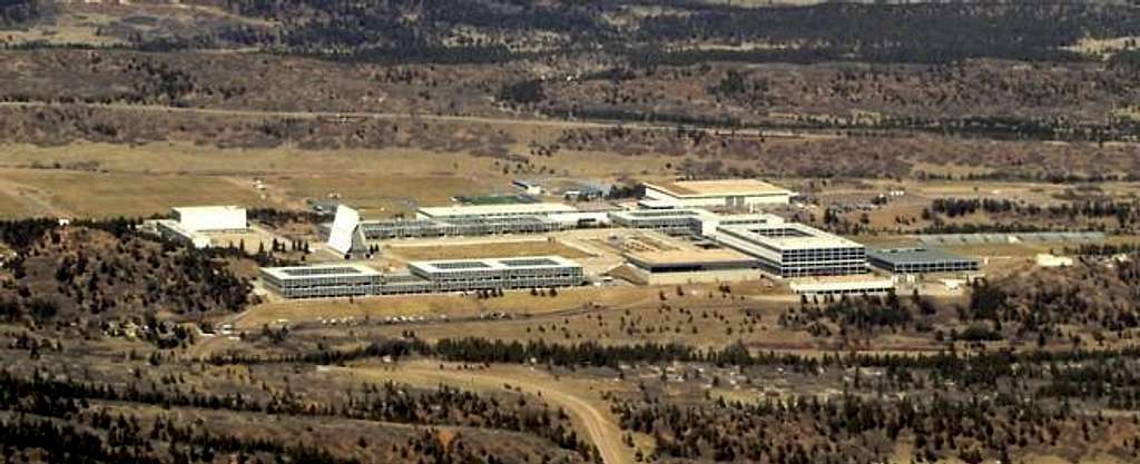 Close up of Air Force Academy...
