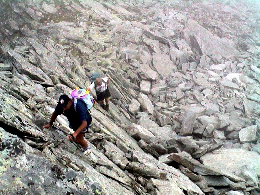 Tour Ponton Climbing on West-Northwest Spur 2002