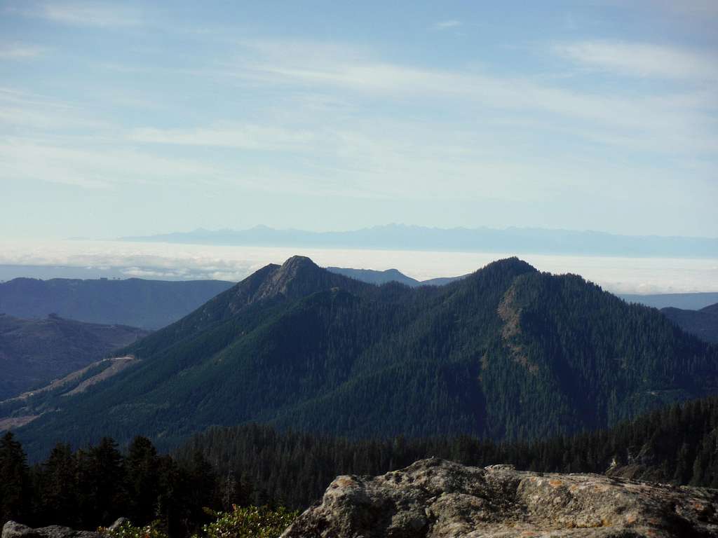 Big and Little Deer Peak from Gee Point