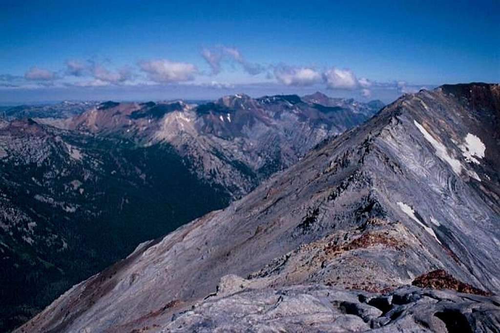 The ridge from Matterhorn to...