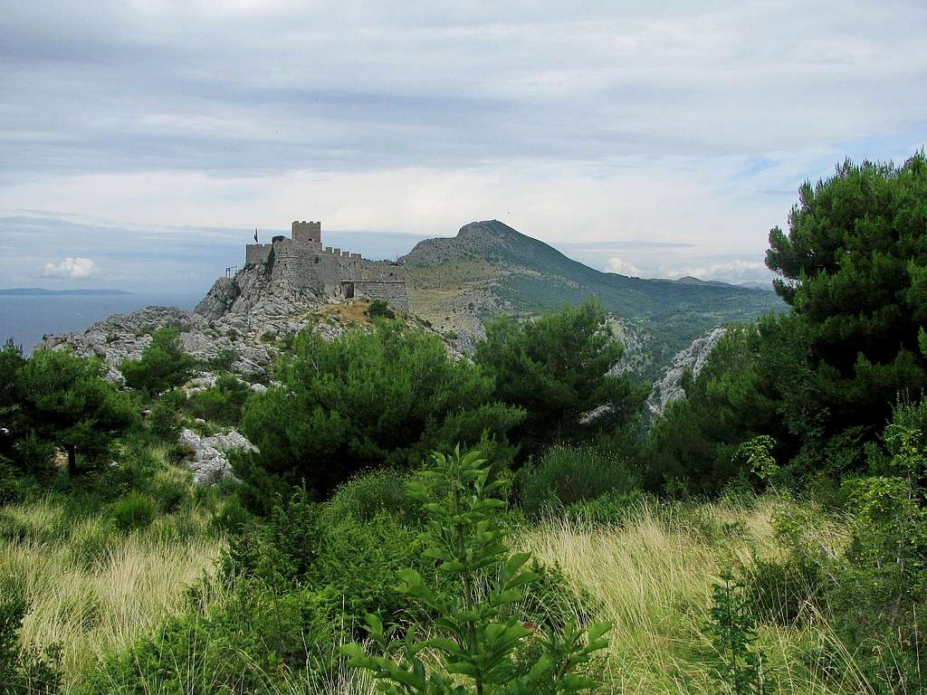 Fortress and hill Kozjak